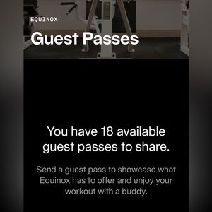 Equinox All-Access level guest pass